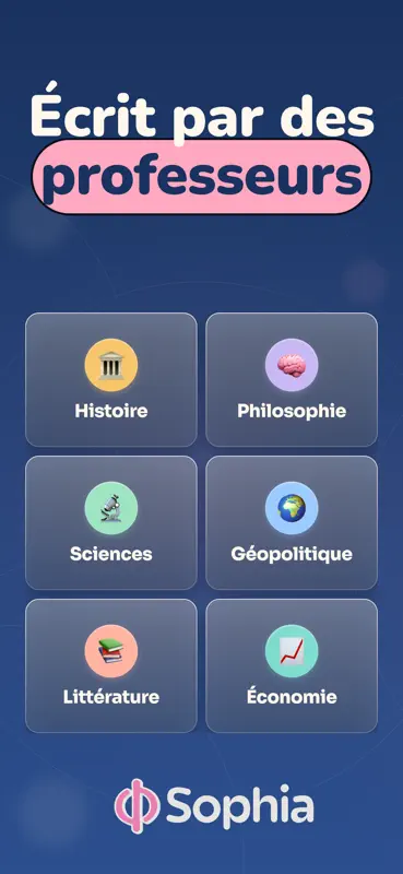 Sophia : Culture Générale screenshot 3 of 8