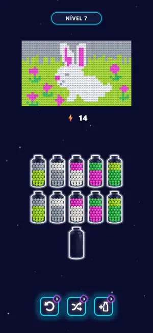 Marble Sort: ASMR de colorir screenshot 2