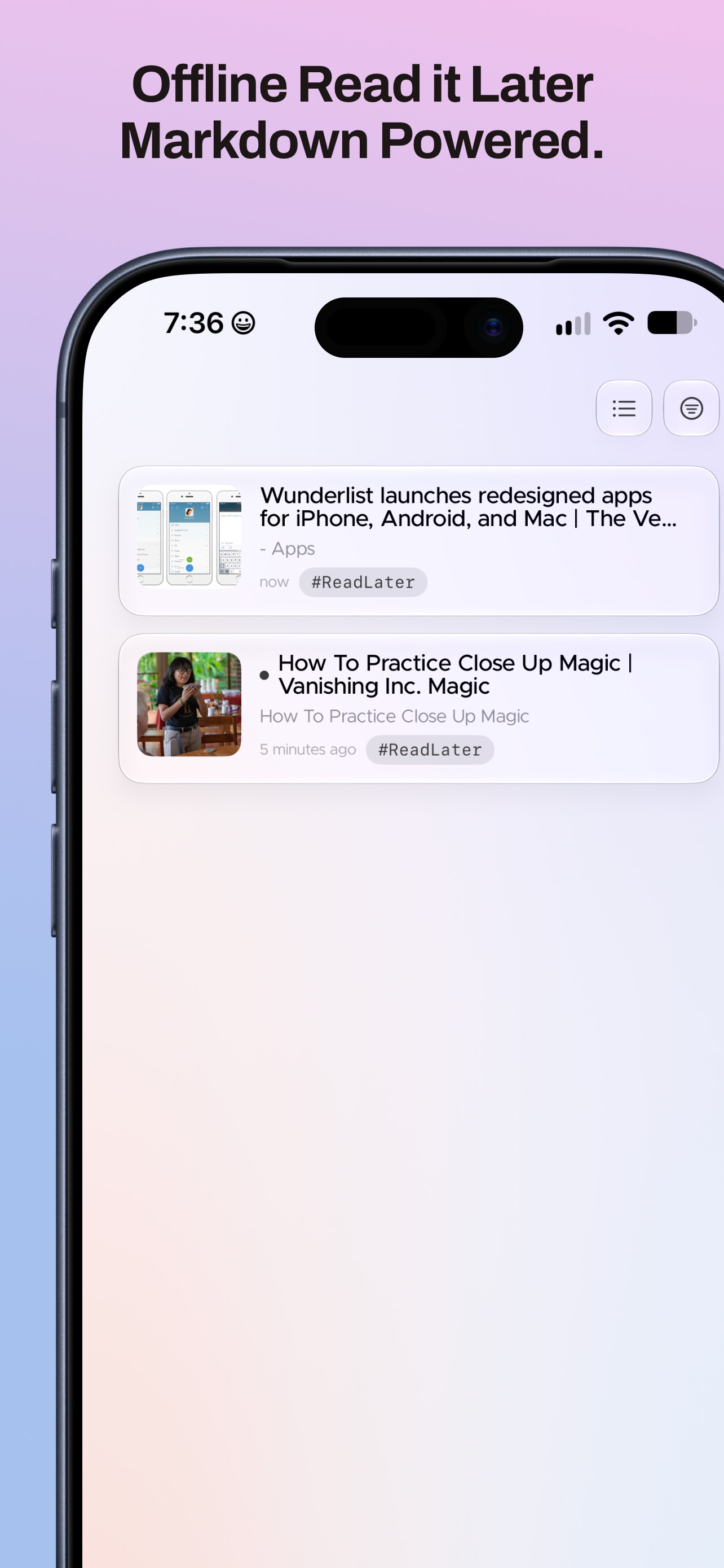 Screenshot 4 of Markdown Planner | Ledge