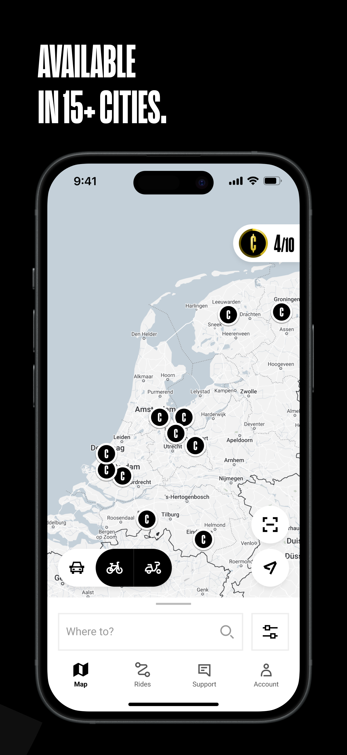 Check - Shared Mobility screenshot 3