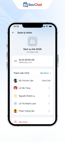 SocChat screenshot