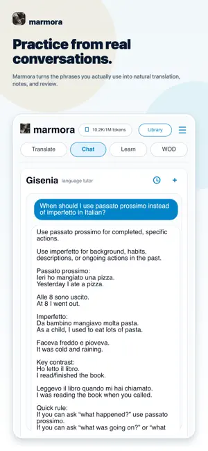 Marmora: AI Language Tutor screenshot 4