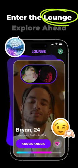 Capture d'écran de KnocKnock - Meet People & Chat sur iPhone 2
