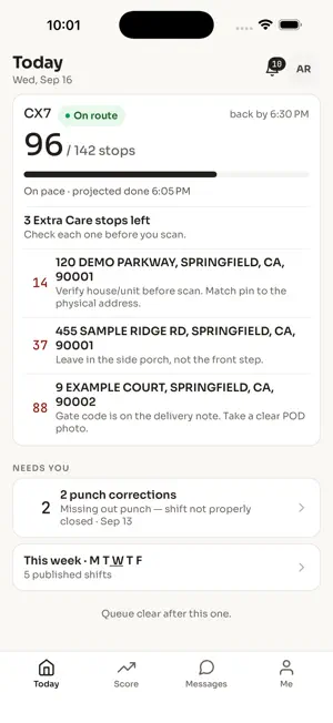 Sortd Driver screenshot 1