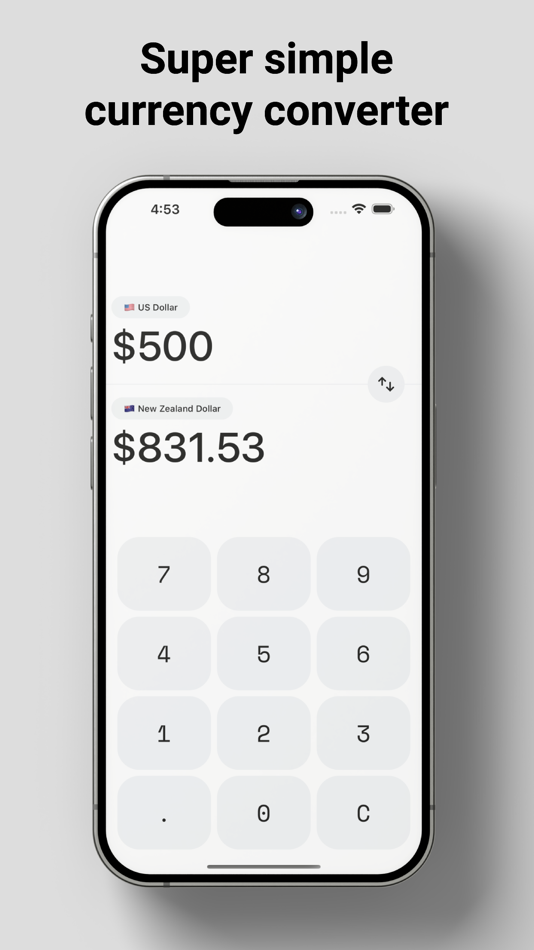 #1. Currency Converter Simplified (iOS) 由: Joseph Stein