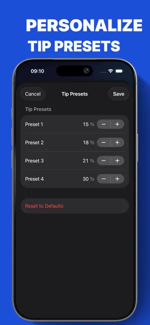 Tip Calculator Split Tiply screenshot 4