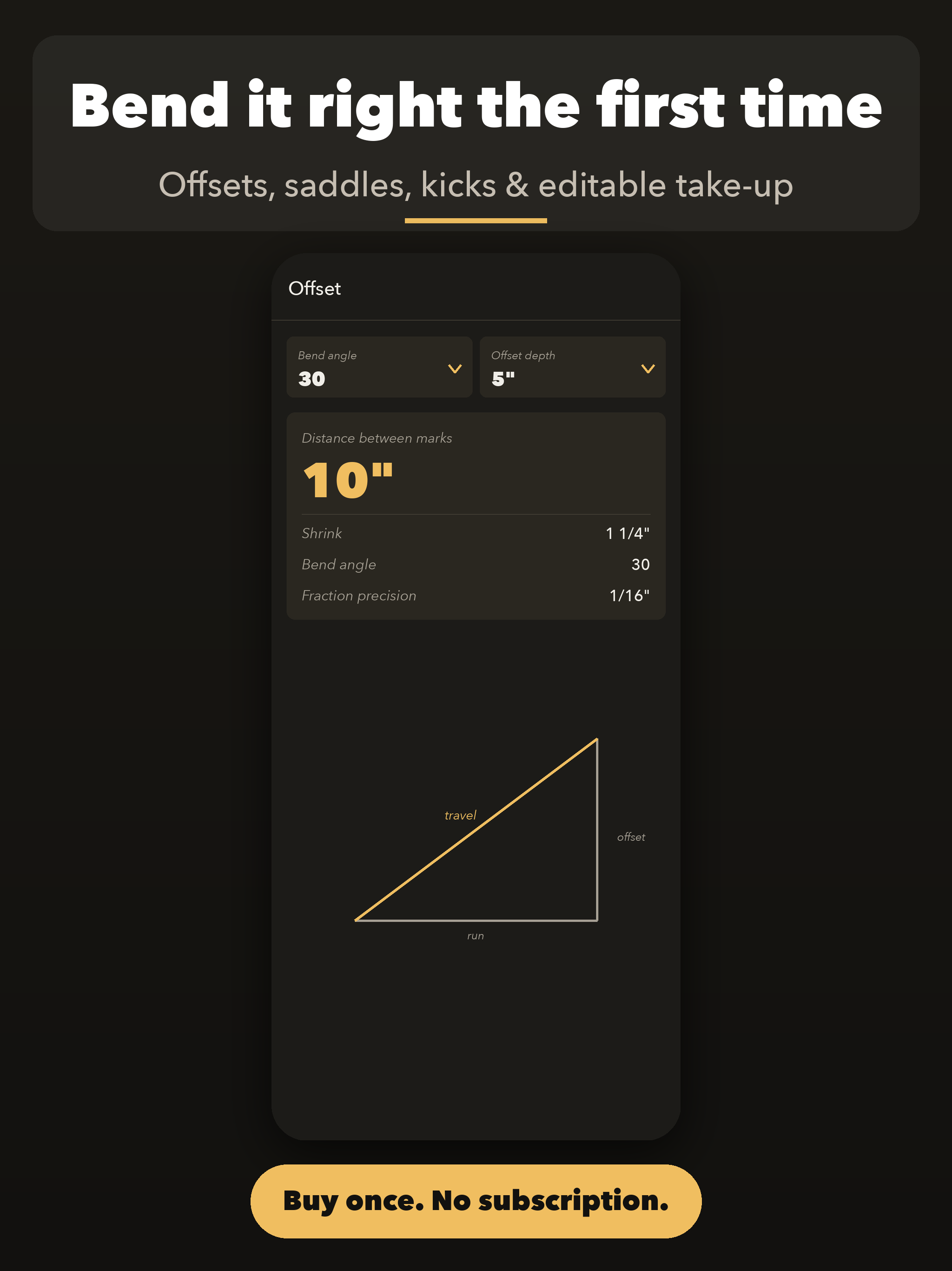 Conduit Bender: Bend Calc screenshot 8