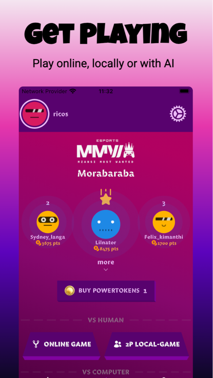 Morabaraba - 12 Mens Morris