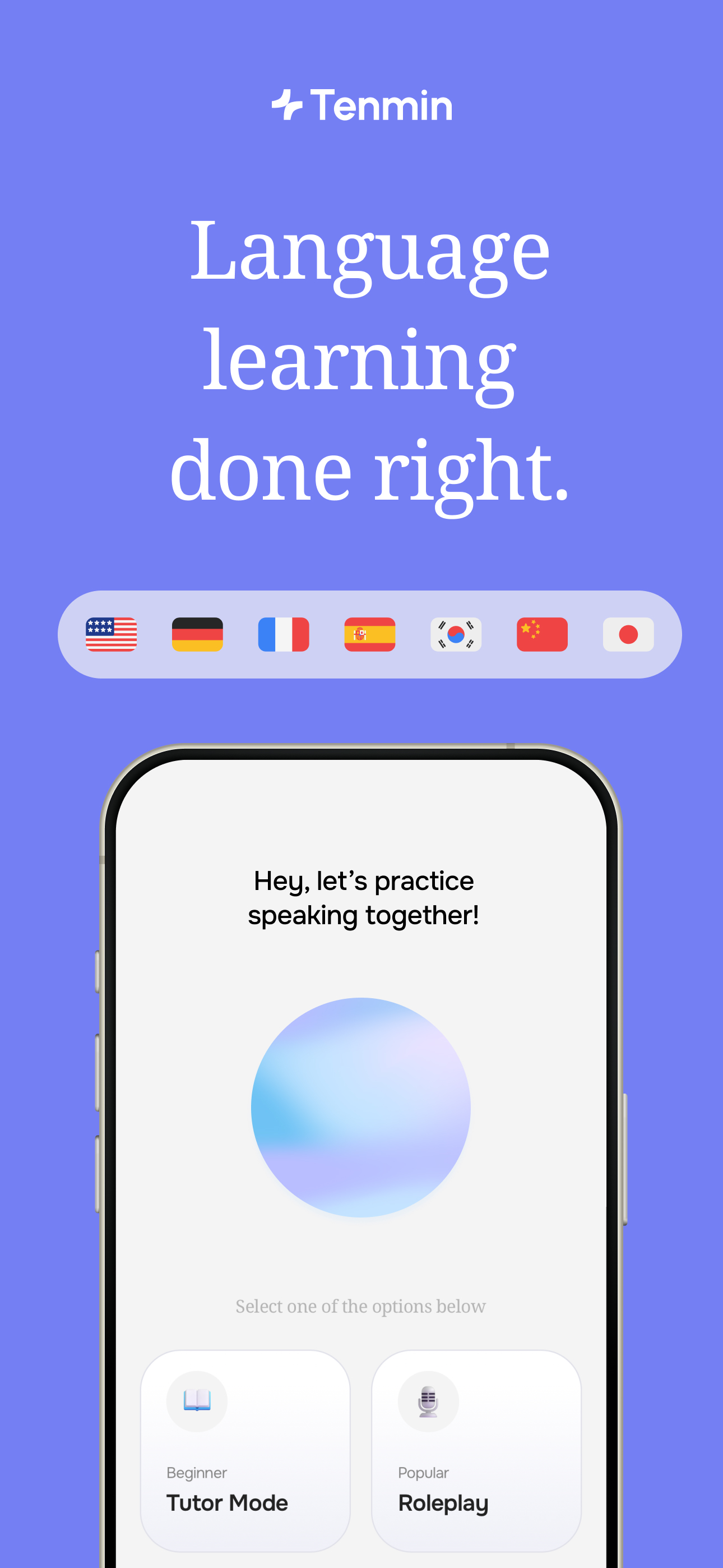 Tenmin - Language Learning