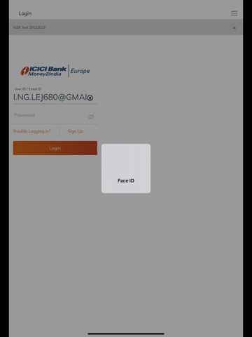 Money2India (Europe) iPad screenshot