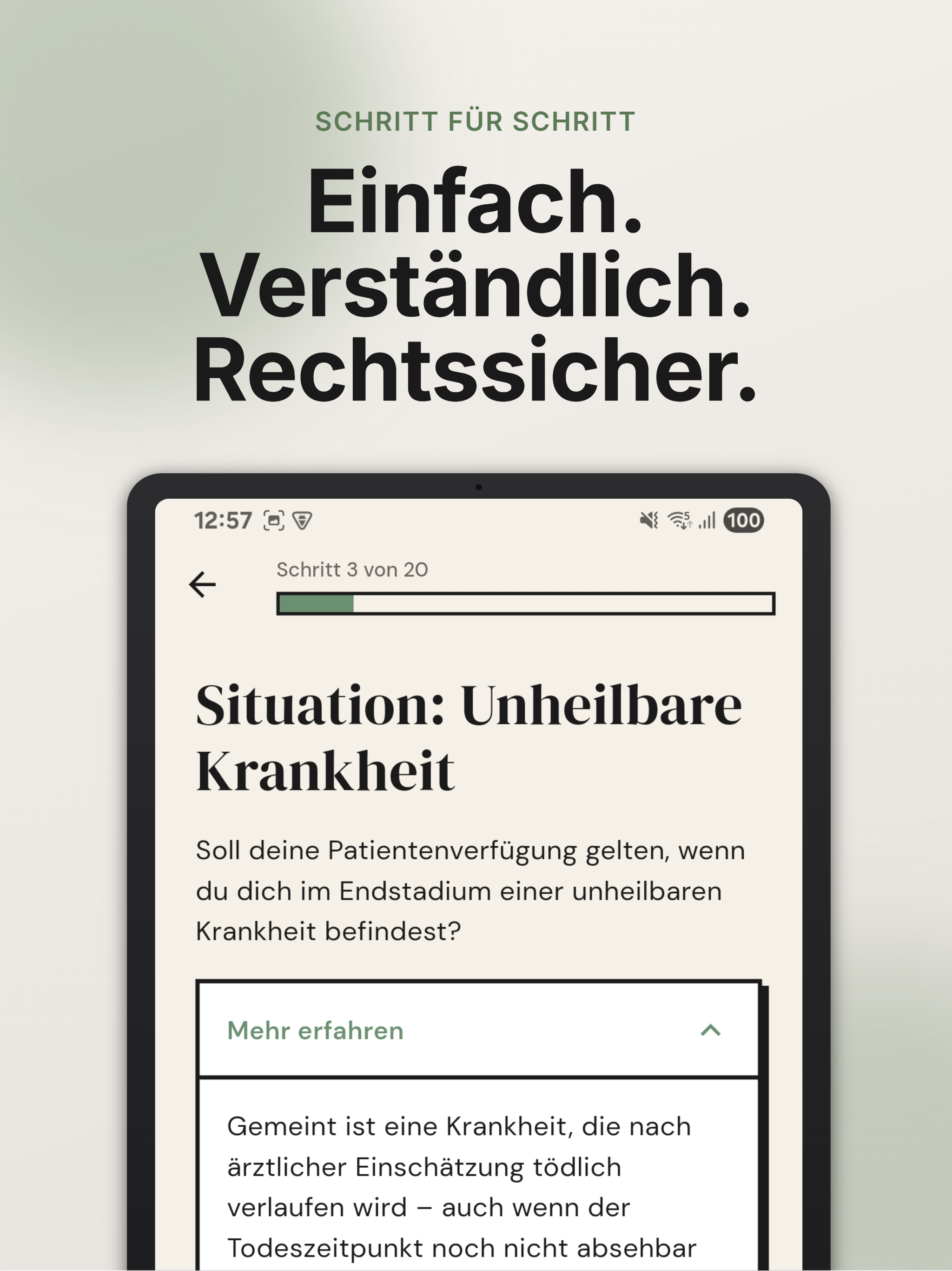 Ove – Patientenverfügung screenshot 10