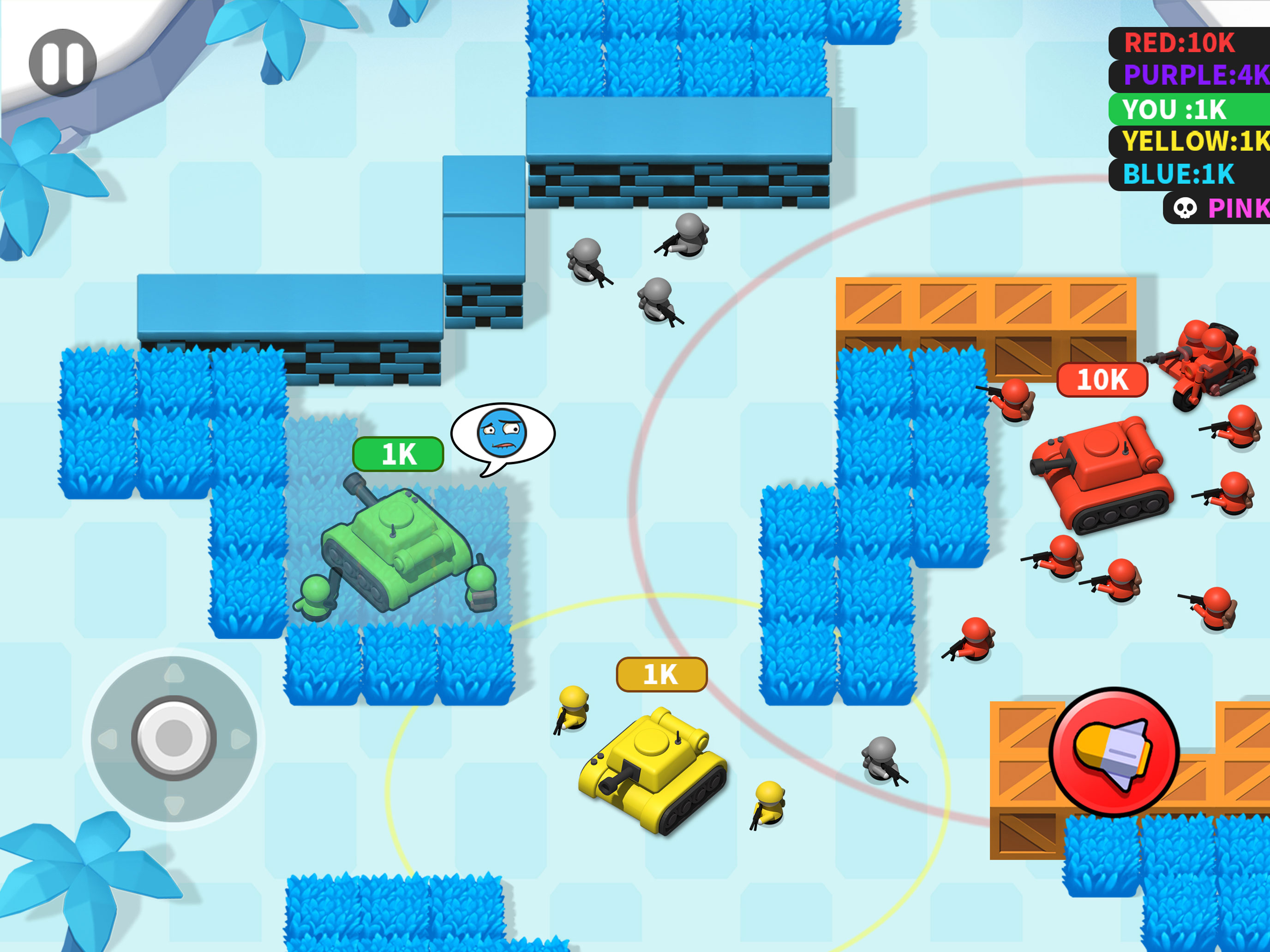 Tanks Brawl 3D