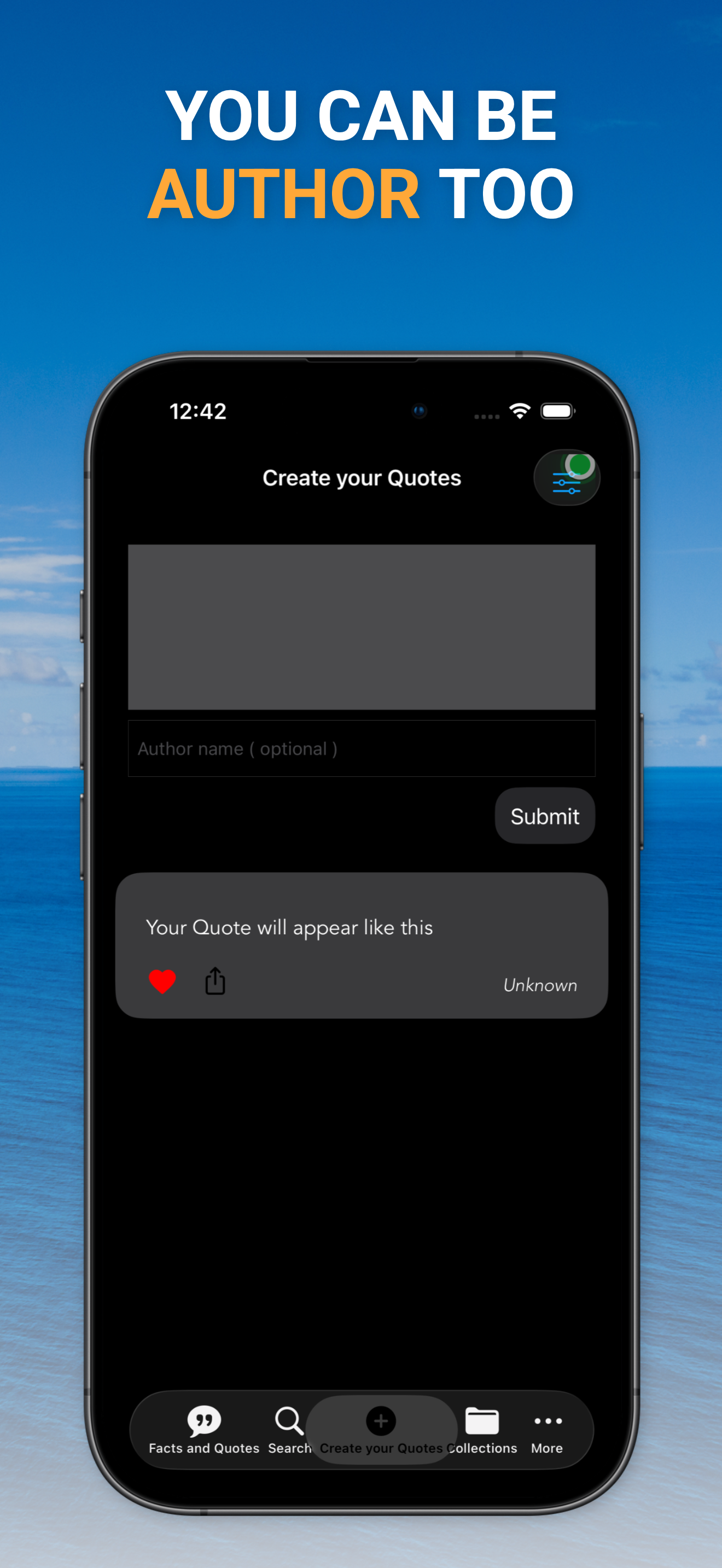 Facts and Quotes screenshot 3