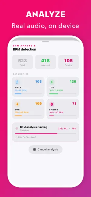 BPM Runner screenshot 3