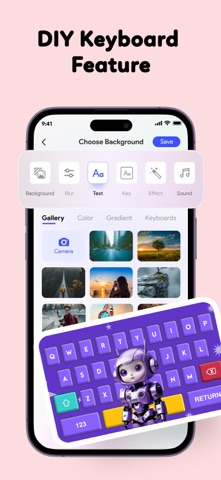 Fonts Keyboard for iPhone,iPad iPhone screenshot