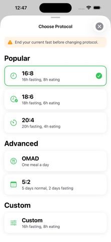 Fasting Timer: FastClear Screenshot 2 of 3