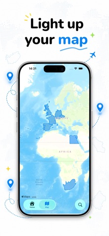 Stamped: Travel Tracker & Map Screenshot 2 of 4