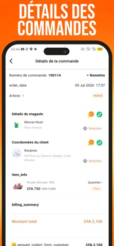 Livreur Proxicart screenshot