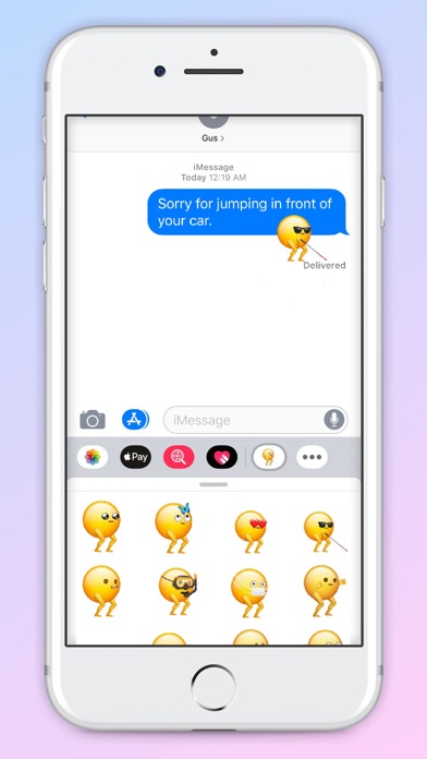 Todds iPhone screenshot 1 - Stickers app