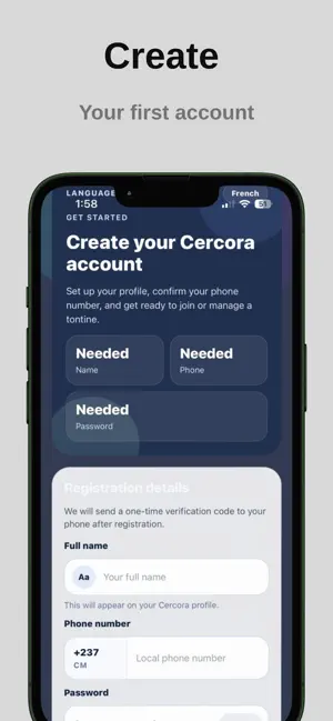 Cercora screenshot 1