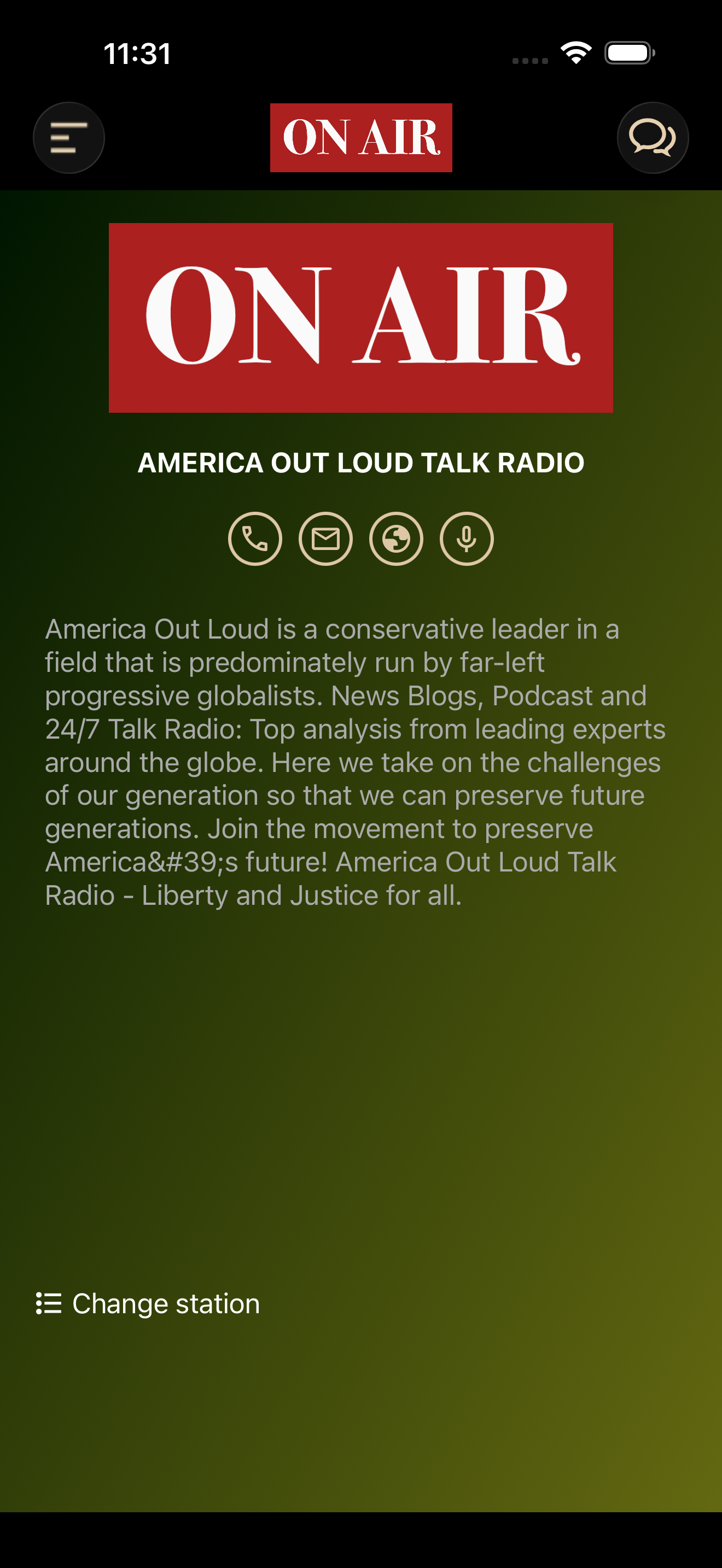 America Out Loud Talk Radio