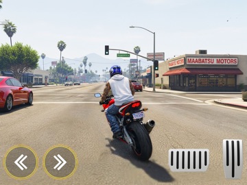 Vegas Gangster Crime Car Games iPad screenshot