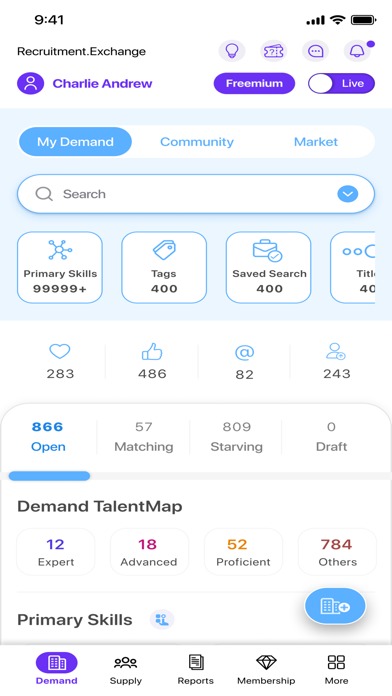 Recruitment.Exchange Screenshot