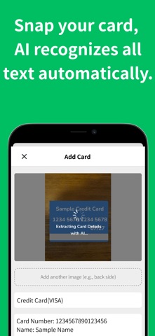 AI Card Holder screenshot