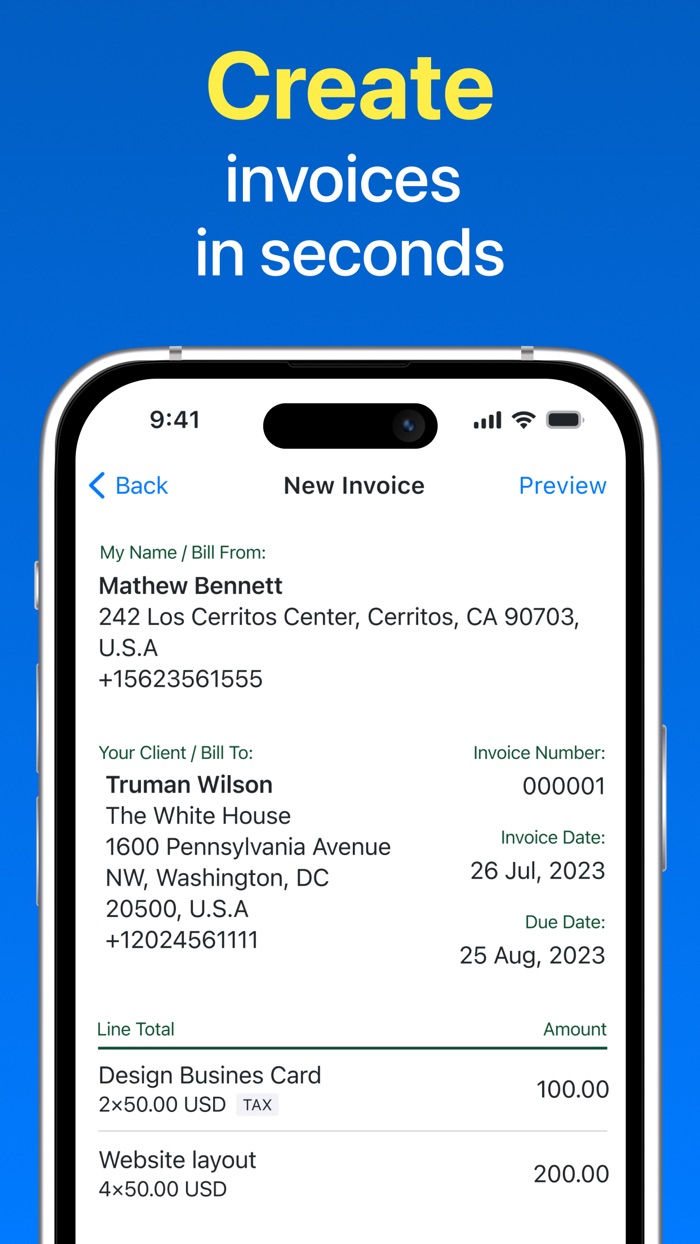 Invoice Maker - Generator