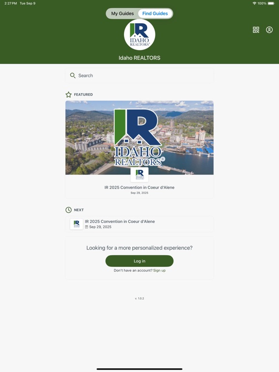 Idaho REALTORS app screenshot