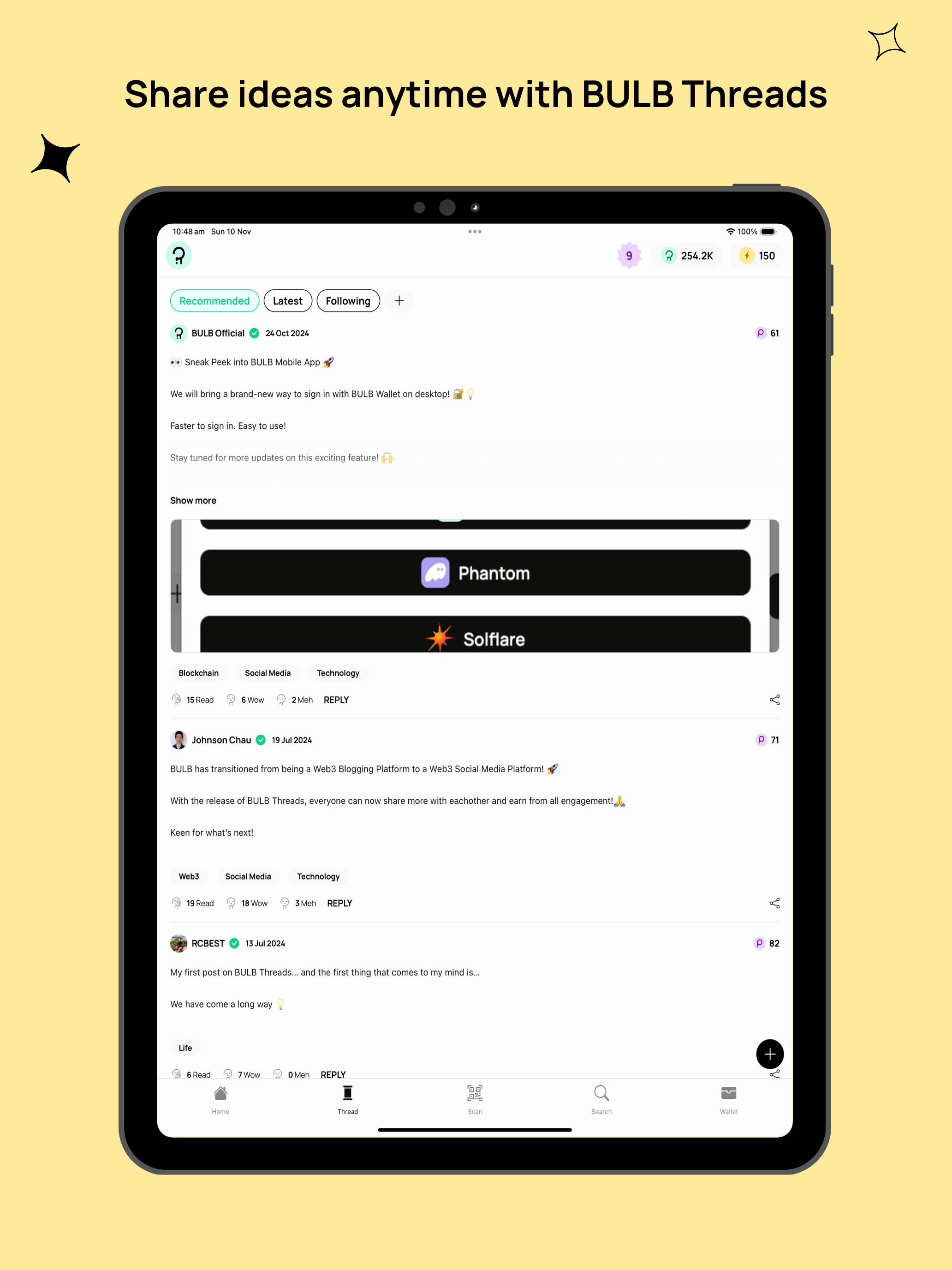 BULB: Web3 Social Media screenshot 7