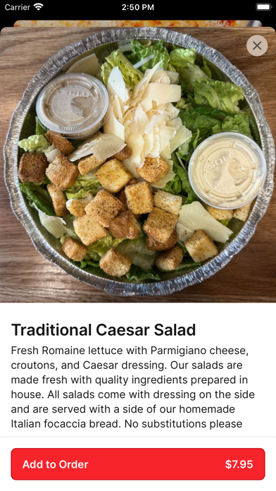 Times Square Kitchen iPhone screenshot 3 - Food & Drink app