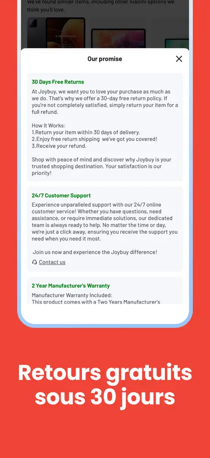 Captura de tela 4 de 6 de Joybuy-Don't just buy, Joybuy!