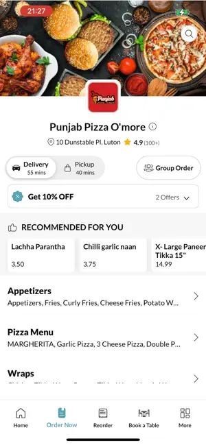 Punjab Pizza O'more screenshot 2