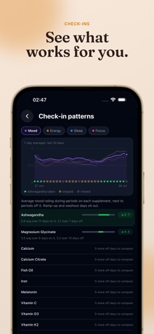 Biostacks: Supplement Tracker Screenshot 3 of 10