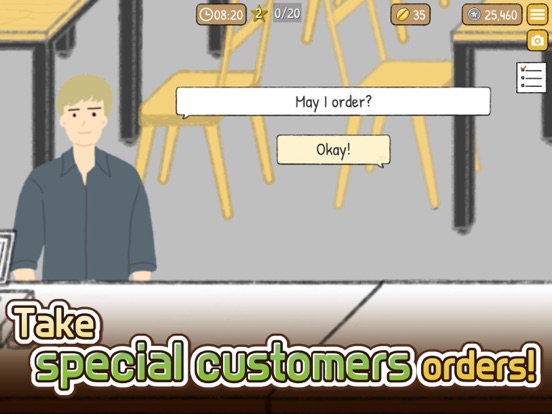Tiny Coffee Shop Story iPad screenshot 4