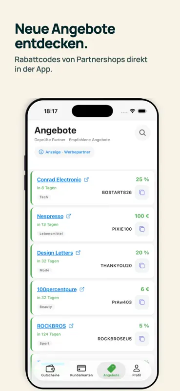 Gutscheinify - Gutschein App screenshot 6 of 6