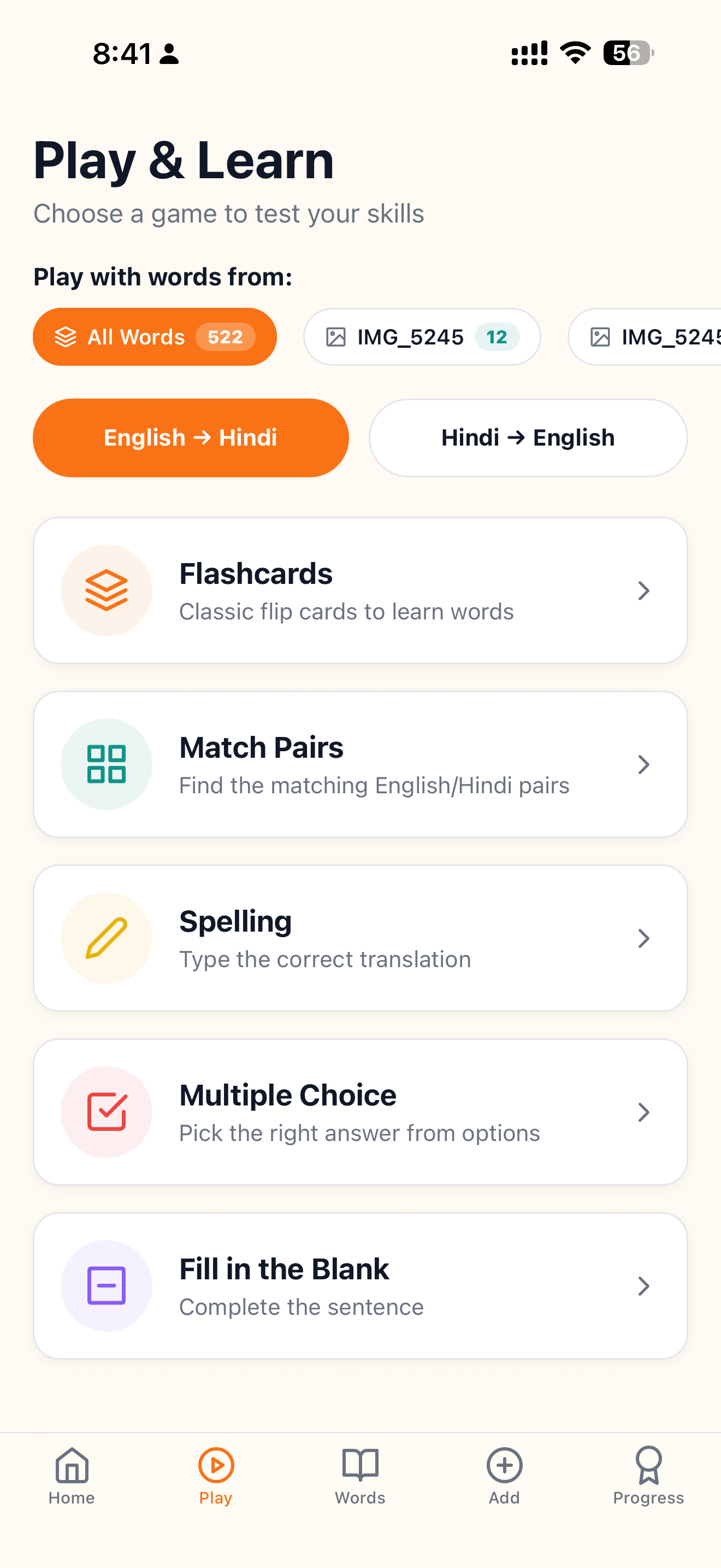 WordLearn - Learning App screenshot 5
