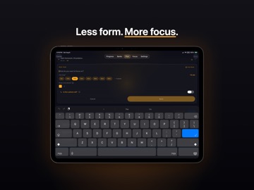 Ebbi: ADHD Focus Planner Timer iPad screenshot