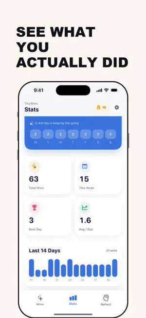 TinyWins: Daily Wins Journal screenshot 3