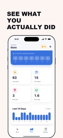 TinyWins: Daily Wins Journal Screenshot 3 of 5