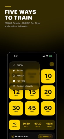 EMOM Timer: HIIT, Tabata & WOD Screenshot 1 of 8