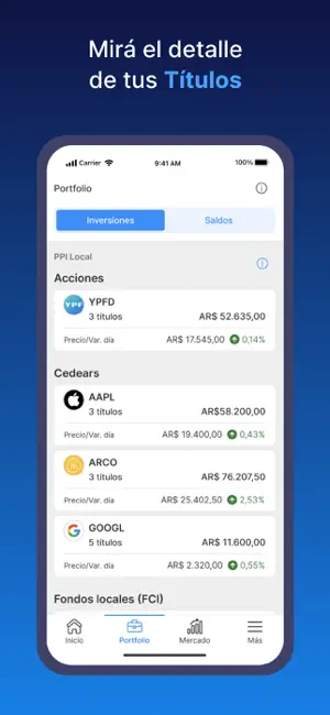 Portfolio Personal Inversiones screenshot 2