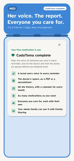 CadaToma: Medication Reminder screenshot 3