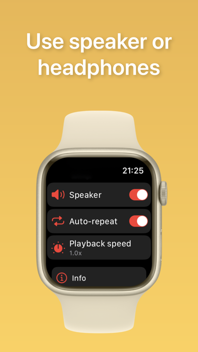 WatchAudio Screenshot
