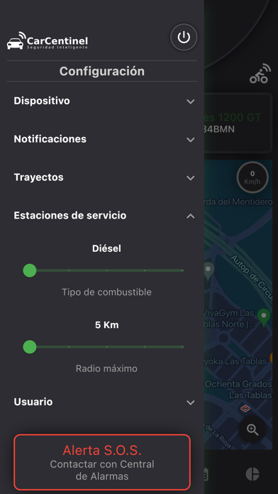 CarCentinel + Screenshot