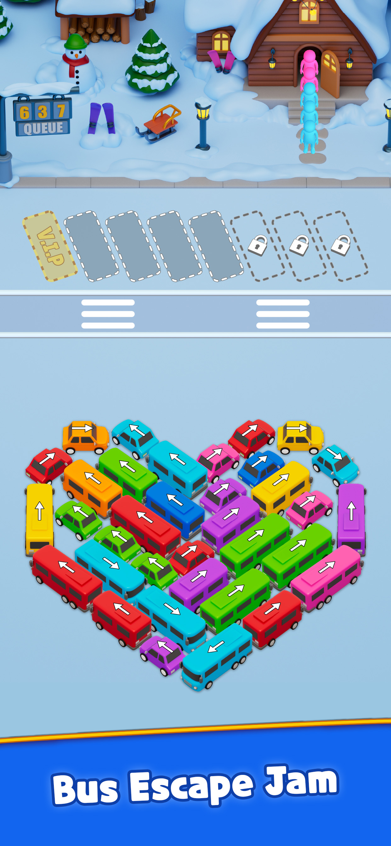 Bus Craze - Traffic Jam Puzzle