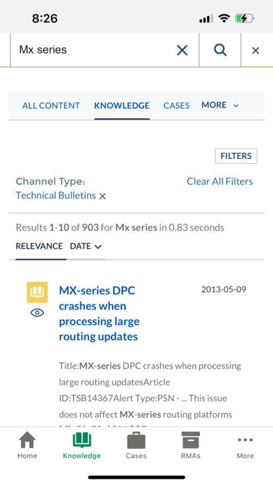 Screenshot 2 of Juniper Support Portal App