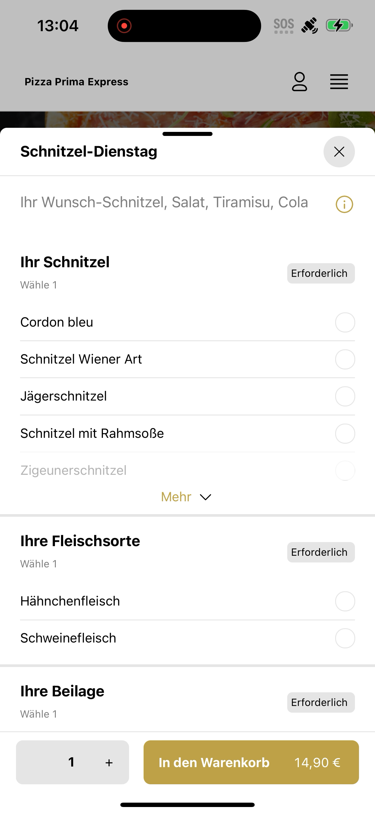 Pizza Prima Express Frankfurt screenshot 7