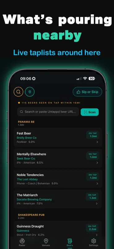 PINtPOINT Pub Radar screenshot 3 of 10